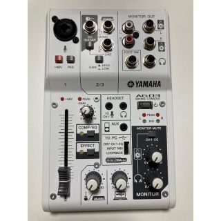 ヤマハ(ヤマハ)のYAMAHA AG03(オーディオインターフェイス)