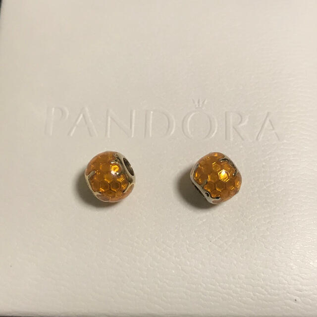 PANDORA パンドラ  チャーム Honeycomb 2個