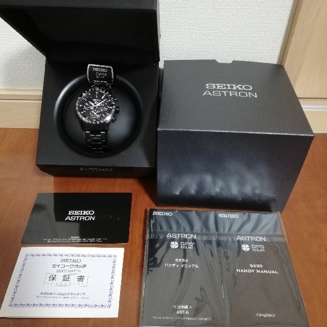 【新品未使用】SEIKO SBXC037 アストロン