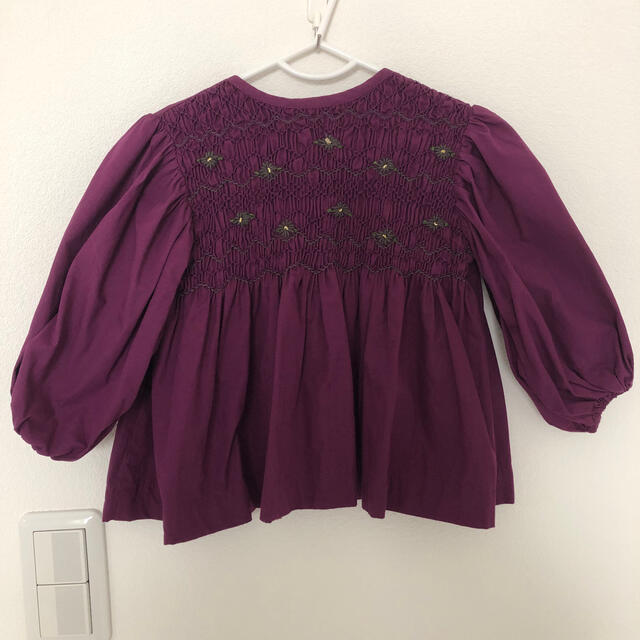 bonjour diary スモッキングブラウス - キッズ服女の子用(90cm~) bonjour diary スモッキングブラウス - キッズ服女の子用(90cm~)