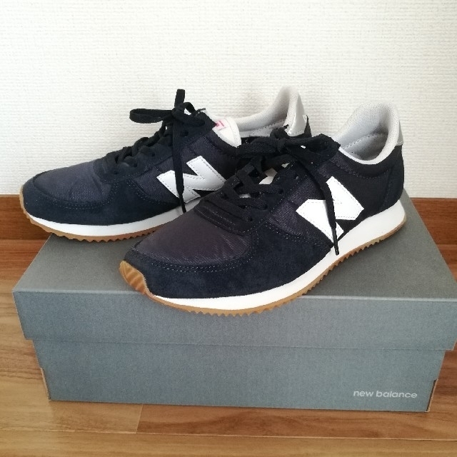 New Balance スニーカー WL220 CLD 23.5 ネイビー 箱無