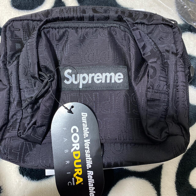 supreme shoulder bag 黒　ショルダーバッグ 1