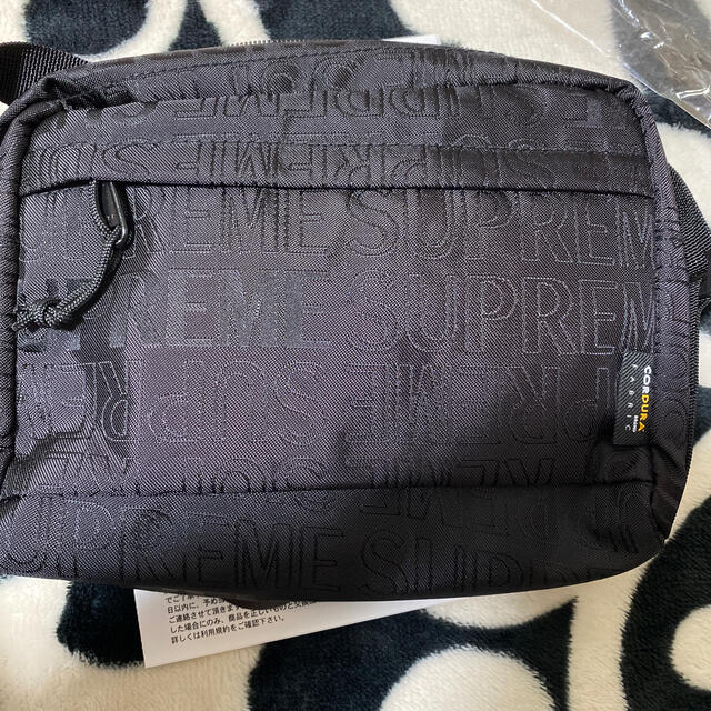 supreme shoulder bag 黒　ショルダーバッグ 2