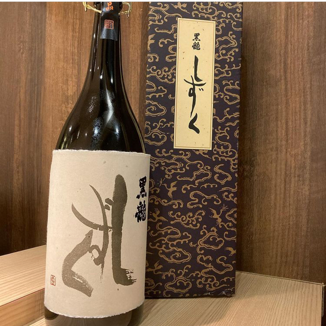 黒龍　しずく　1800ml   限定酒　プレミア日本酒