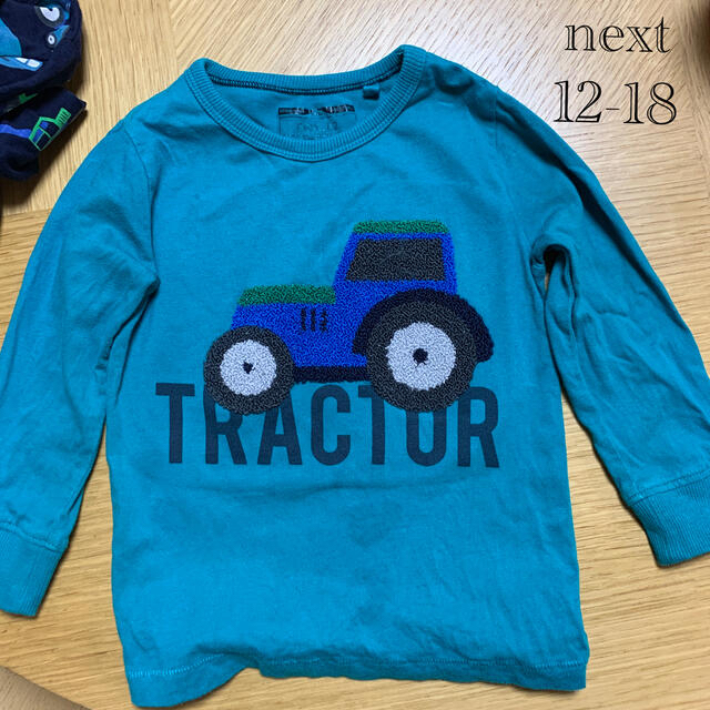 NEXT(ネクスト)のnext 12-18 サイズ90 ロンT  キッズ/ベビー/マタニティのキッズ服男の子用(90cm~)(Tシャツ/カットソー)の商品写真