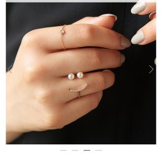 スタージュエリー(STAR JEWELRY)のスタージュエリーガール Ｋ10 girl's smile 8号(リング(指輪))