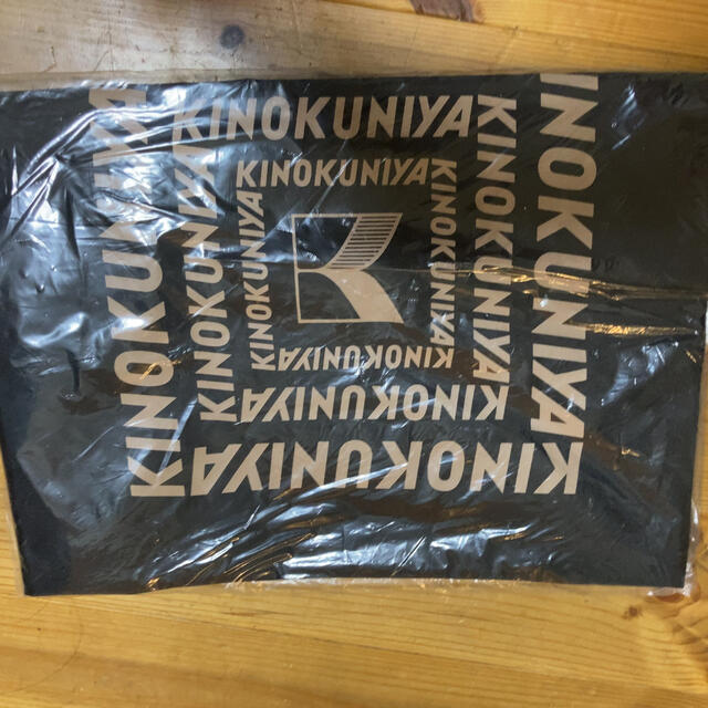 紀伊國屋 エコバッグ カラーエコロジーバッグ L ブラック レディースのバッグ(エコバッグ)の商品写真