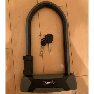 アバス(ABUS)の【高性能・安全】ABUS 自転車ロック　鍵　U字　ブラック(セキュリティ)