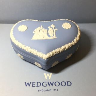 ウェッジウッド(WEDGWOOD)の新品 未使用 ジャスパー ウェッジウッド 小物入れ アクセサリーケース お菓子入(食器)