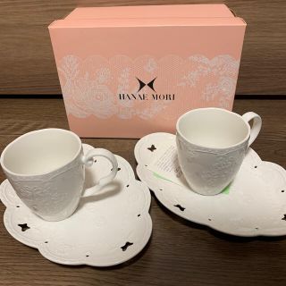 ハナエモリ(HANAE MORI)の新品未使用　HANAE MORI モリハナエ　ティーセット(グラス/カップ)