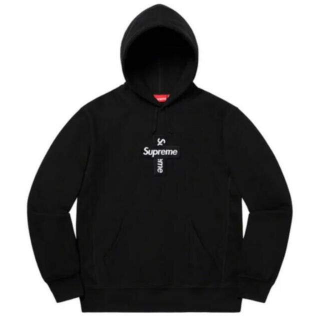 Supreme Cross Box Logo Hooded SweatshirtSSmallカラー