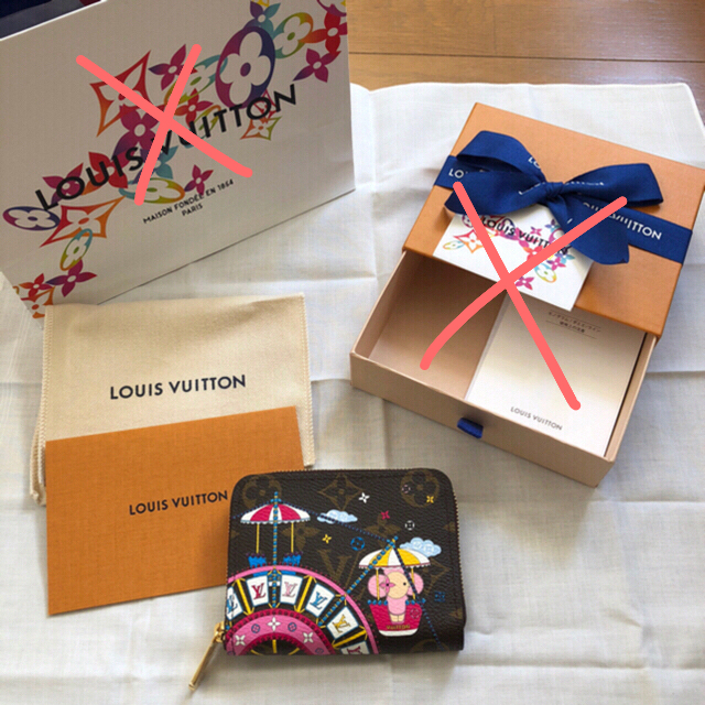 LOUIS VUITTON(ルイヴィトン)のルイ・ヴィトン★ジッピー ★新品★未使用★コインパース★ヴィヴィエンヌ レディースのファッション小物(コインケース)の商品写真