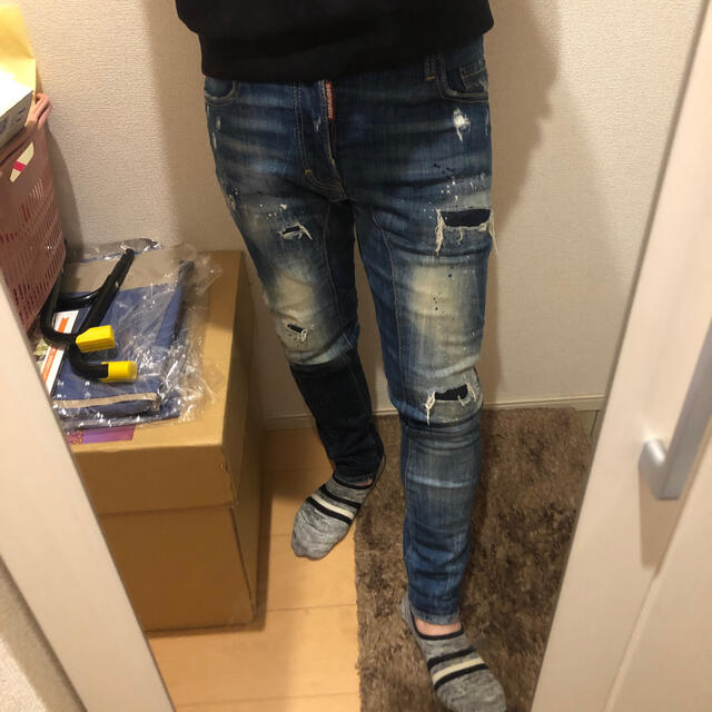 メーカー公式ショップ】 Tidy 値下げ DSQUARED2 - DSQUARED2 Biker 44