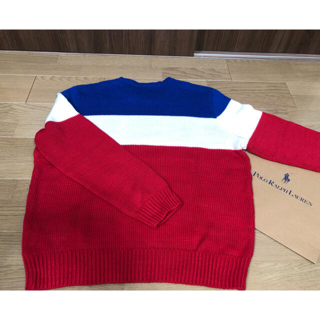 POLO RALPH LAUREN(ポロラルフローレン)のポロ ラルフローレン ニット セーター Lサイズ メンズのトップス(ニット/セーター)の商品写真