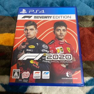 プレイステーション4(PlayStation4)の美品　特典コード有り　PS4 F1 2020 Seventy Edition(家庭用ゲームソフト)