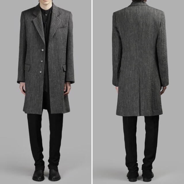 Ann Demeulemeester(アンドゥムルメステール)のann demeulemeester cunningham コート メンズのジャケット/アウター(チェスターコート)の商品写真