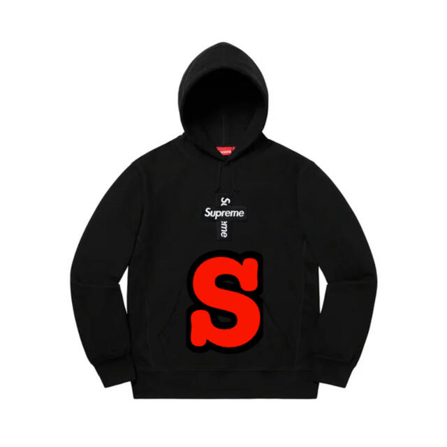 Supreme Cross Box Logo Hooded Sweatshirt