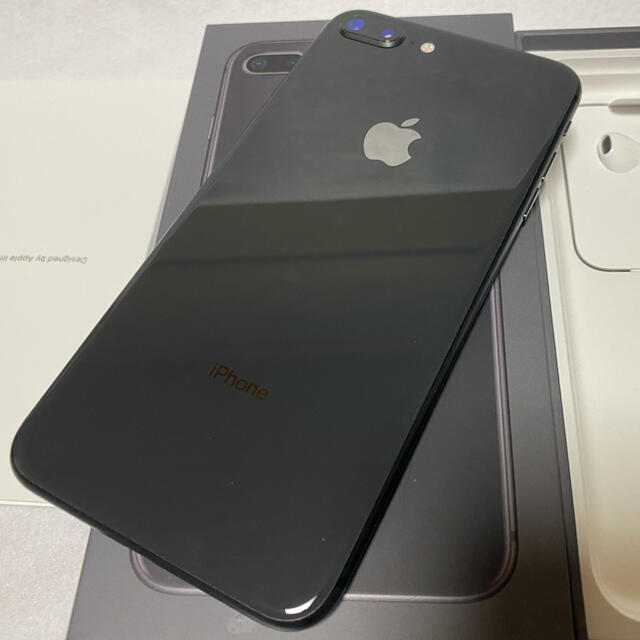 超美品 SIMフリー iPhone8 Plus 256GB スペースグレイ