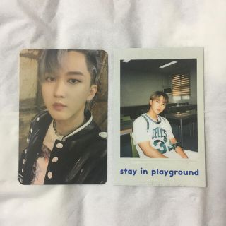 チャンビン トレカ 2枚セット IN生 写真集 スキズ Stray Kids(アイドルグッズ)