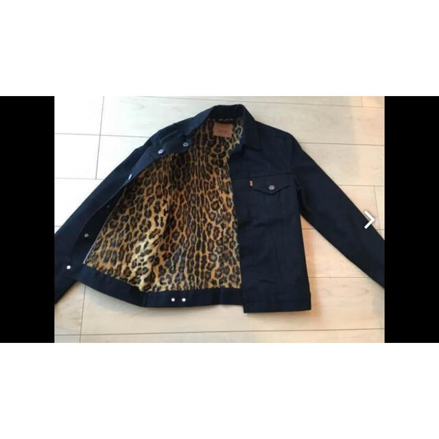 メンズsupreme Levi's leopard jacket