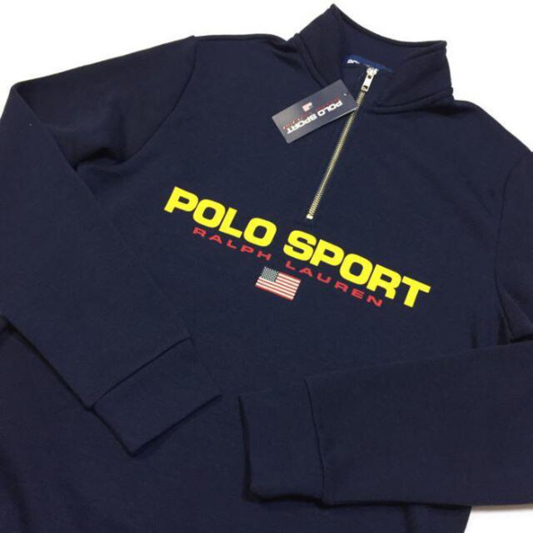 POLO RALPH LAUREN(ポロラルフローレン)の新品 正規　POLO SPORT ラルフローレン ハーフジップ　トレーナー メンズのトップス(スウェット)の商品写真