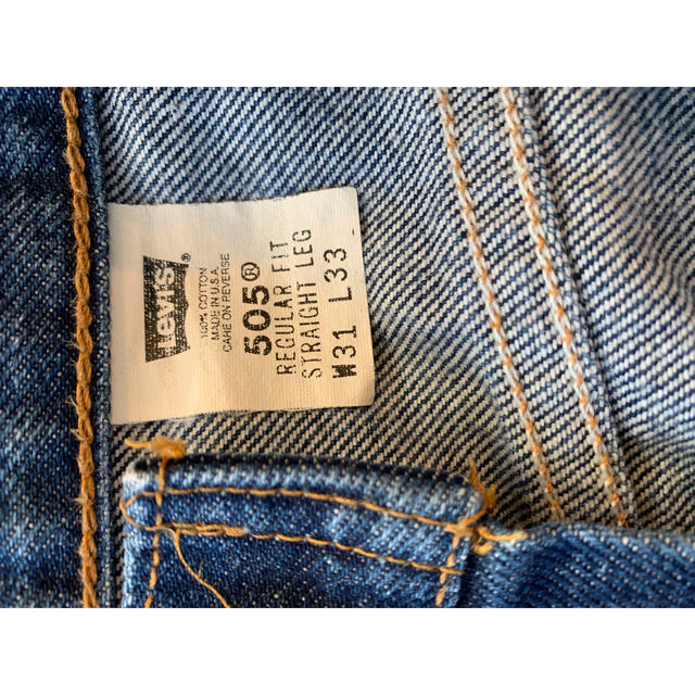 Levi's(リーバイス)のLEVI'S 505  アメリカ製  Ｗ31 L33 メンズのパンツ(デニム/ジーンズ)の商品写真