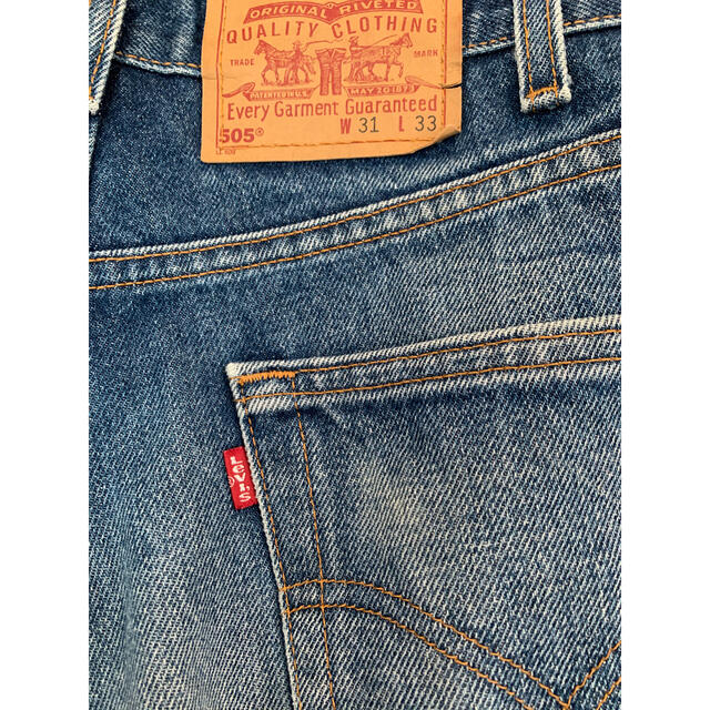 Levi's(リーバイス)のLEVI'S 505  アメリカ製  Ｗ31 L33 メンズのパンツ(デニム/ジーンズ)の商品写真