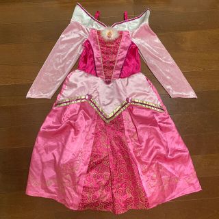 ディズニー(Disney)のチョコラン様専用　Disneyオーロラ姫　ドレス　105-115cm 5-6歳用(ドレス/フォーマル)