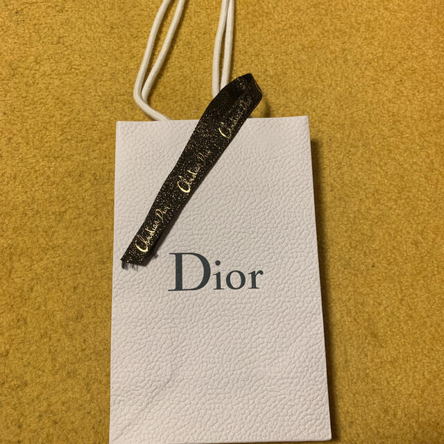 Christian Dior(クリスチャンディオール)のDior ディオール ショップ袋　リボン付き レディースのバッグ(ショップ袋)の商品写真