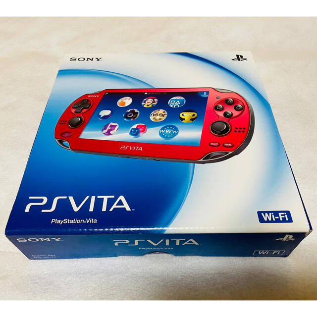 【美品】PS VITA PCH1000 コズミックレッド