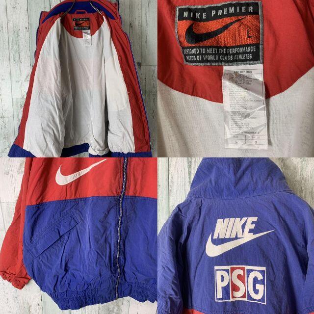 90s　ナイキ　OLD NIKE　　希少　レアナイロンジャケット　赤