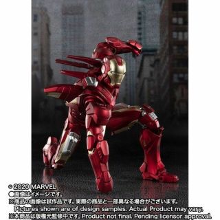 マーベル(MARVEL)の【新品未開封】S.H.フィギュアーツ アイアンマンマーク7(アベンジャーズ版)(アメコミ)