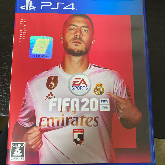 PlayStation4(プレイステーション4)のFIFA 20 スタンダード エディション PS4 エンタメ/ホビーのゲームソフト/ゲーム機本体(家庭用ゲームソフト)の商品写真