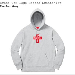 シュプリーム(Supreme)のSupreme cross box logo hooded シュプリーム XL.(スウェット)