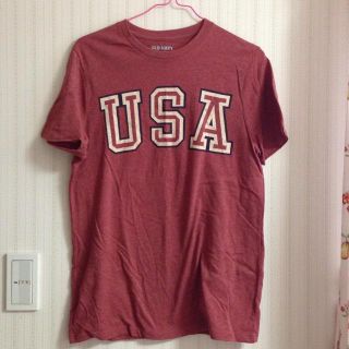 オールドネイビー(Old Navy)のOLD NAVY USATシャツ(Tシャツ(半袖/袖なし))