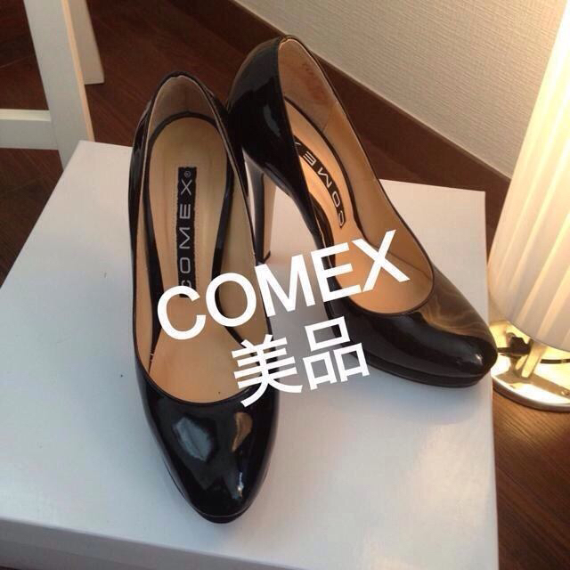 【COMEX】黒ハイヒールパンプス