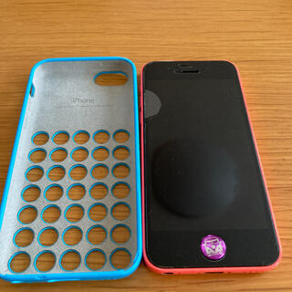 アップル(Apple)のiPhone 5C ピンク　8GB au(スマートフォン本体)