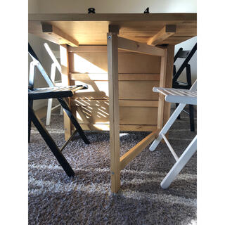 IKEA - 超美品！IKEA 折り畳み ノールデン ダイニングテーブルの