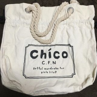 フーズフーチコ(who's who Chico)のChicoノベルティバック♡(トートバッグ)