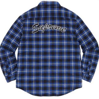 シュプリーム(Supreme)のSupreme Arc Logo Quilted Flannel Shirt L(シャツ)