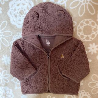 ベビーギャップ(babyGAP)のbabyGAP ベビーギャップ くま耳 パーカー 70(ジャケット/コート)