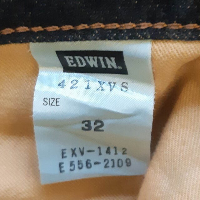 EDWIN(エドウィン)のEDWIN 濃紺 421XVS ブーツカット ジーンズ 32 約86cm メンズのパンツ(デニム/ジーンズ)の商品写真