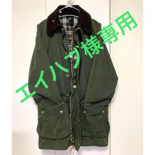 バーブァー(Barbour)の87年製 Vintage Barbour BORDER C34 美品 バブアー(ミリタリージャケット)