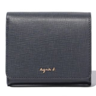 アニエスベー(agnes b.)のアニエスベー ボヤージュ ☆HW11‐01　エンボスレザー折り財布(財布)