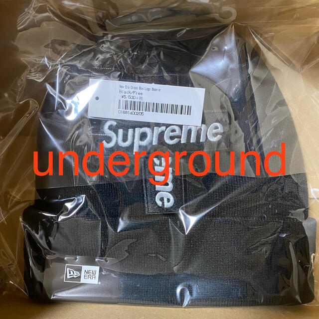 Supreme New Era Cross Box Logo Beanie