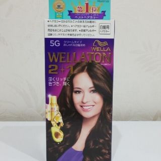 ウエラ(WELLA)のウエラトーン ツープラスワン クリームヘアカラー 5G 白髪染め(白髪染め)