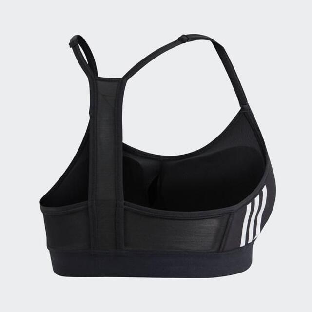 新品タグ付き/adidasワークアウトスポーツブラ ライトサポート 黒/OT レディースの下着/アンダーウェア(ブラ)の商品写真