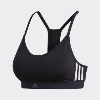 新品タグ付き/adidasワークアウトスポーツブラ ライトサポート 黒/OT(ブラ)