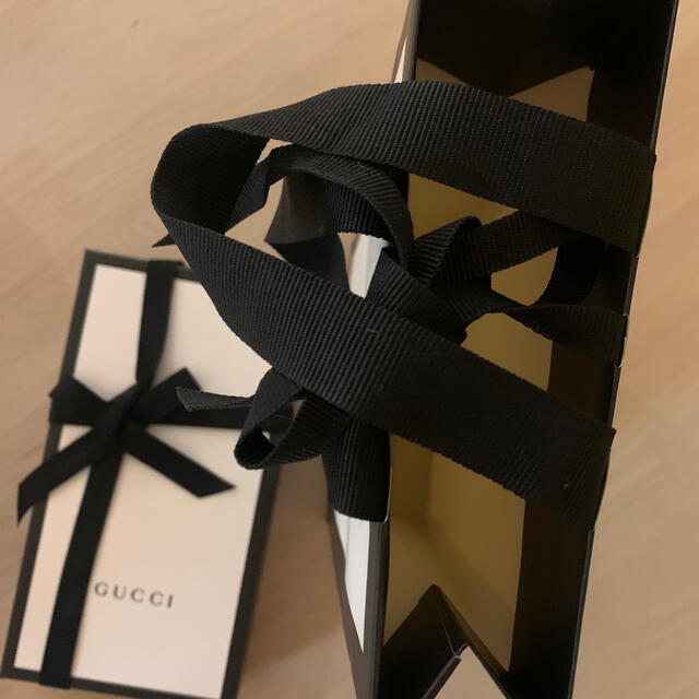 Gucci - GUCCI長財布箱☆リボン☆ショッパーのセットの通販 by あさ
