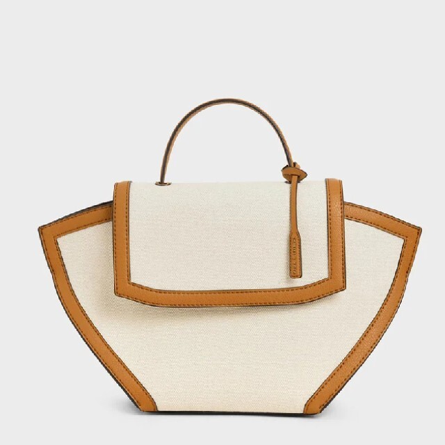 CHARLES&KEITH トップハンドル トラペーズバッグ